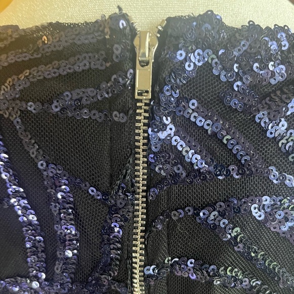 Fashion Nova Star Is Born Sequin Dress - Navy 3X - Picture 11 of 16